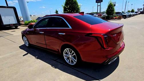 Radiant Red Tintcoat 2023 Cadillac CT4 Luxury