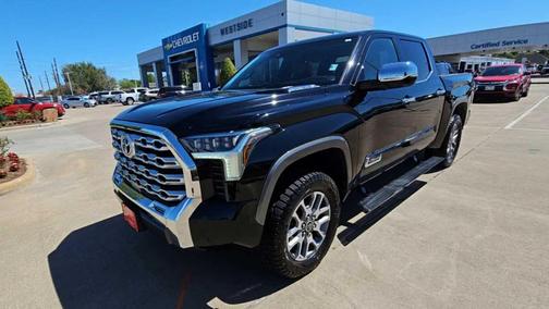 Midnight Black Metallic 2022 Toyota Tundra Hybrid 1794 Edition