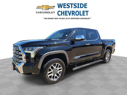 Midnight Black Metallic 2022 Toyota Tundra Hybrid 1794 Edition