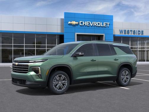 Trillium Green Metallic 2027 Chevrolet Traverse LT