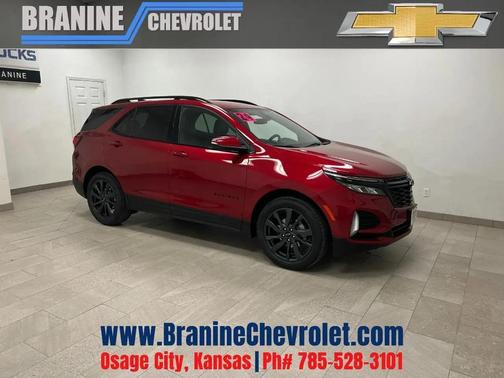 Radiant Red Tintcoat 2024 Chevrolet Equinox FWD RS