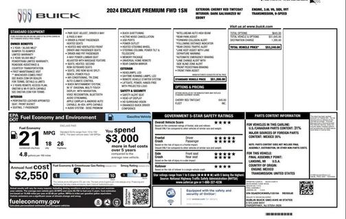 2024 Buick Enclave Premium FWD