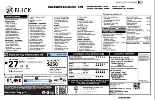 2023 Buick Encore GX Essence