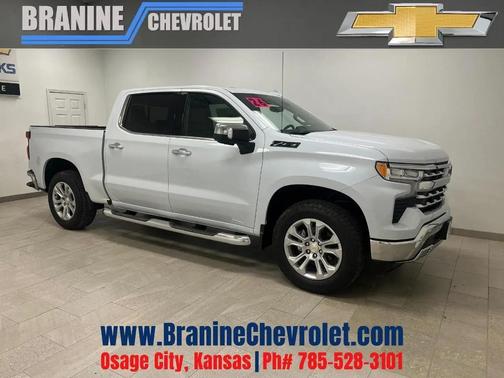Polar White Tricoat 2026 Chevrolet Silverado 1500 LTZ