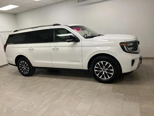 White 2025 Ford Expedition Max Platinum
