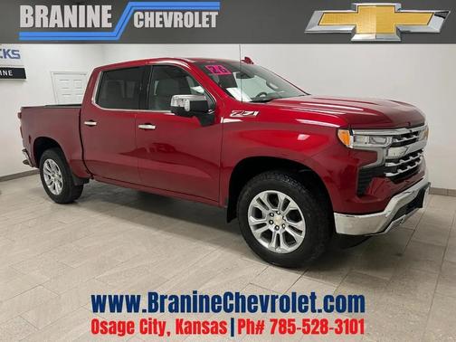 Radiant Red Tintcoat 2026 Chevrolet Silverado 1500 LTZ