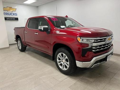 Radiant Red Tintcoat 2026 Chevrolet Silverado 1500 LTZ