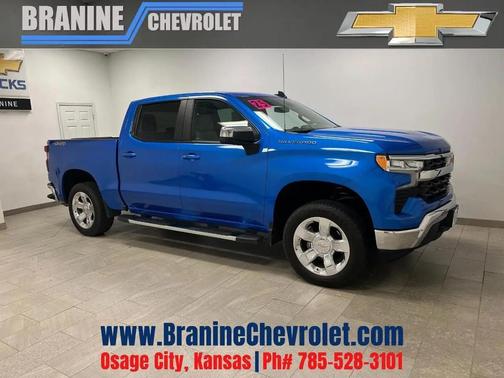 Riptide Blue Metallic 2025 Chevrolet Silverado 1500 LT