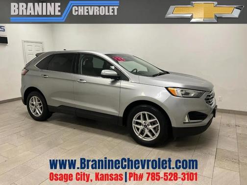 Iconic Silver Metallic 2022 Ford Edge SEL