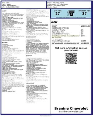 2025 Nissan Altima SR FWD