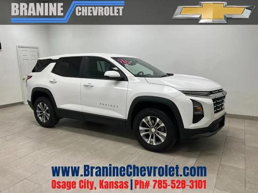 Summit White 2025 Chevrolet Equinox 1LT