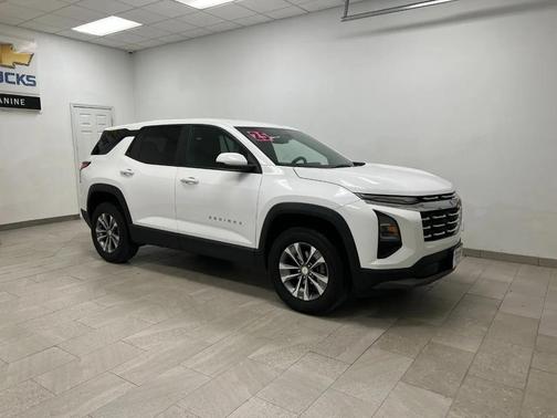 Summit White 2025 Chevrolet Equinox 1LT