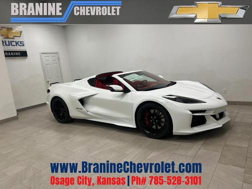 Arctic White 2026 Chevrolet Corvette Z06