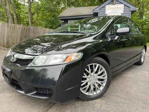 Crystal Black Pearl 2010 Honda Civic LX