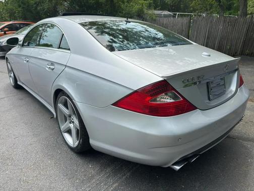 Silver 2006 Mercedes-Benz CLS-Class CLS55 AMG