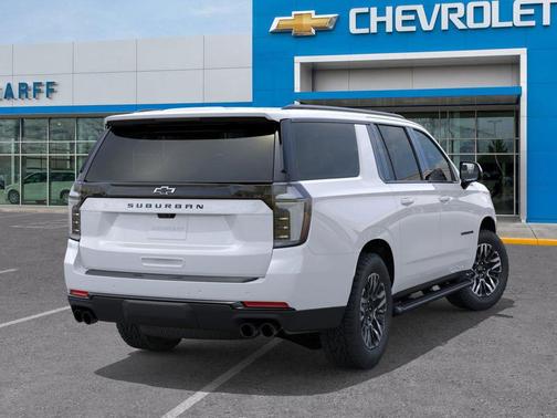 Summit White 2026 Chevrolet Suburban Z71, 4WD