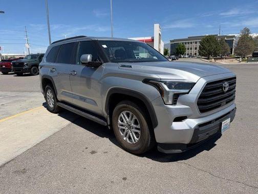 Celestial Silver Metallic 2025 Toyota Sequoia SR5