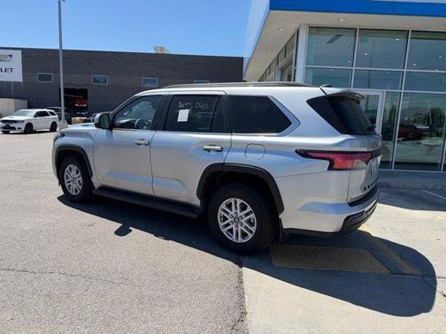 Celestial Silver Metallic 2025 Toyota Sequoia SR5