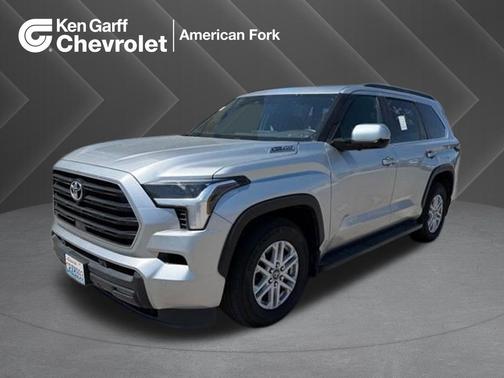 Celestial Silver Metallic 2025 Toyota Sequoia SR5