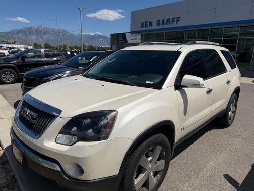 White 2010 GMC Acadia SLT-1