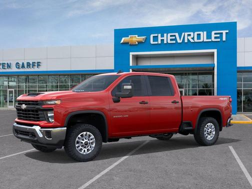 Red Hot 2026 Chevrolet Silverado 2500 Crew Cab, Standard Bed, WT, 4WD