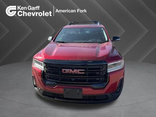 Volcanic Red Tintcoat 2023 GMC Acadia AWD SLT