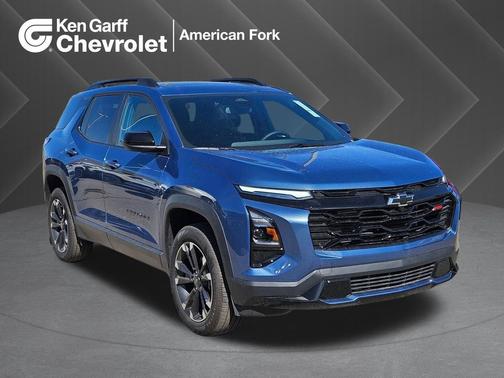 Lakeshore Blue Metallic 2026 Chevrolet Equinox AWD RS