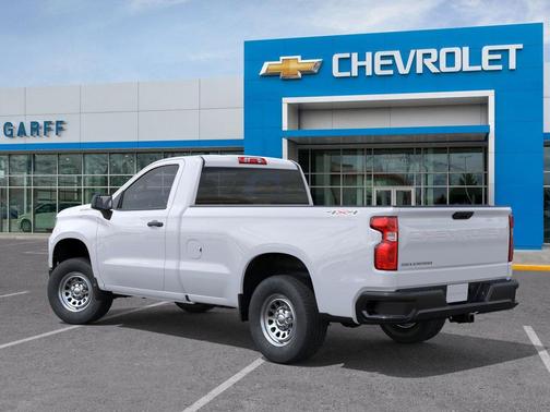 Summit White 2026 Chevrolet Silverado 1500 WT