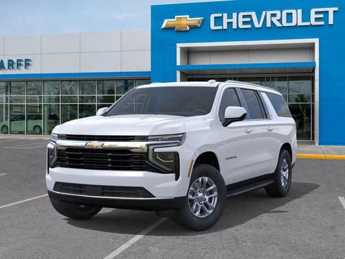 Summit White 2026 Chevrolet Suburban LS