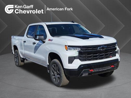 Summit White 2026 Chevrolet Silverado 1500 LT Trail Boss