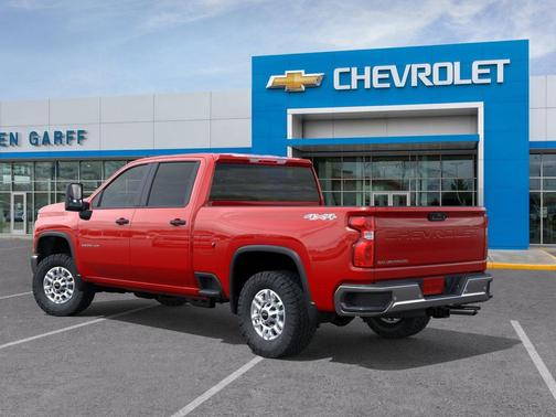 Red Hot 2026 Chevrolet Silverado 2500 Crew Cab, Standard Bed, WT, 4WD