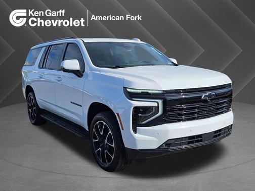 Summit White 2026 Chevrolet Suburban RST