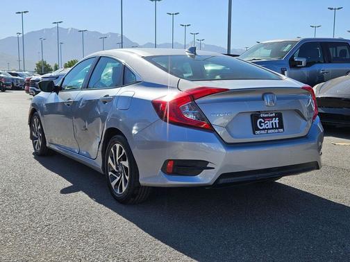 Modern Steel Metallic 2017 Honda Civic EX