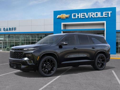 Mosaic Black Metallic 2026 Chevrolet Traverse RS