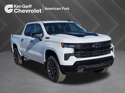 Summit White 2026 Chevrolet Silverado 1500 LT Trail Boss