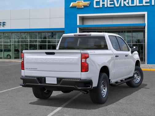 Summit White 2026 Chevrolet Silverado 1500 WT