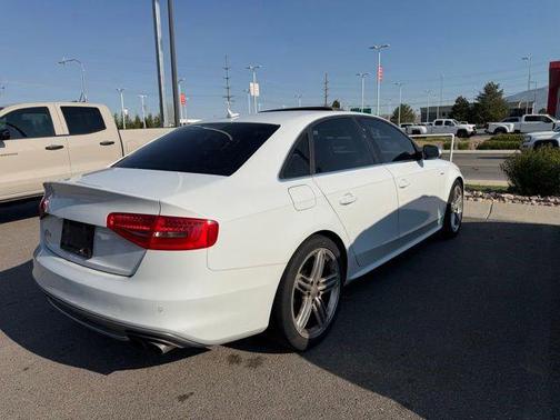 Glacier White 2015 Audi S4 3.0T Premium Plus