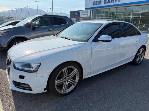 Glacier White 2015 Audi S4 3.0T Premium Plus