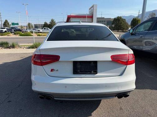 Glacier White 2015 Audi S4 3.0T Premium Plus