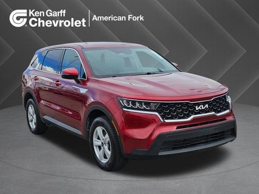 Passion Red Tintcoat 2022 Kia Sorento LX