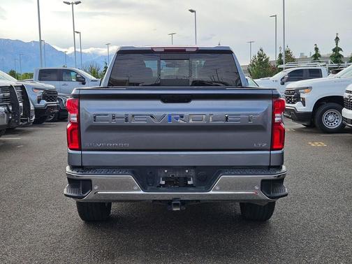 Satin Steel Metallic 2021 Chevrolet Silverado 1500 LTZ