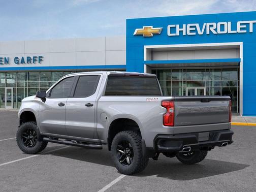 Sterling Gray Metallic 2026 Chevrolet Silverado 1500 Custom Trail Boss