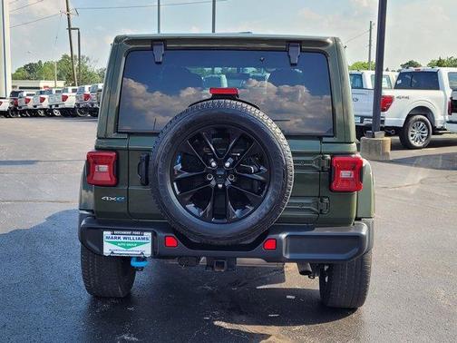 Sarge Green Clearcoat 2023 Jeep Wrangler 4xe Sahara