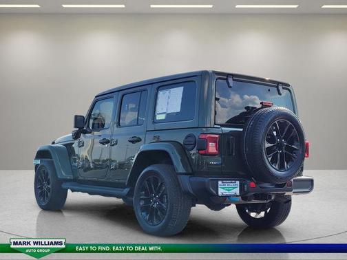 Sarge Green Clearcoat 2023 Jeep Wrangler 4xe Sahara