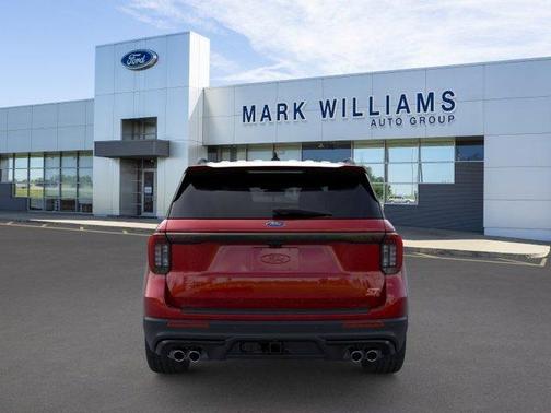 Rapid Red Metallic Tinted Clearcoat 2026 Ford Explorer ST