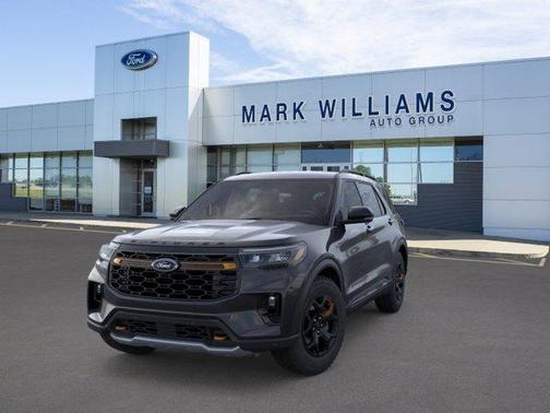 Agate Black Metallic 2026 Ford Explorer Tremor