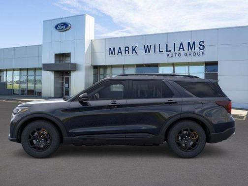 Agate Black Metallic 2026 Ford Explorer Tremor