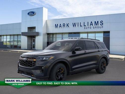 Agate Black Metallic 2026 Ford Explorer Tremor