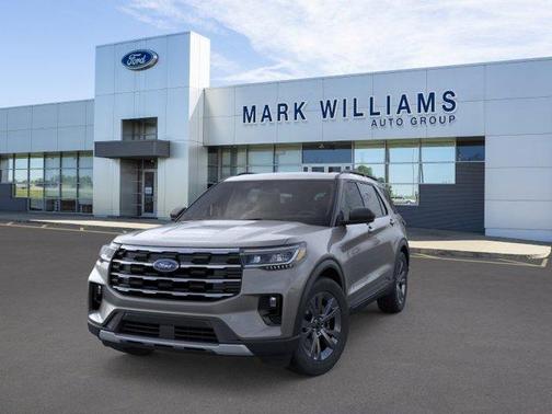 Gray Metallic 2026 Ford Explorer Active