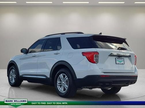 OXFORD WHITE 2022 Ford Explorer XLT
